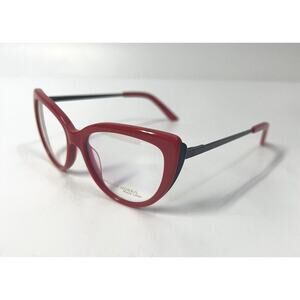 William Morris Black Label Eyeglasses Frame 53-16-140 C3 Red BL034 ENGLAND